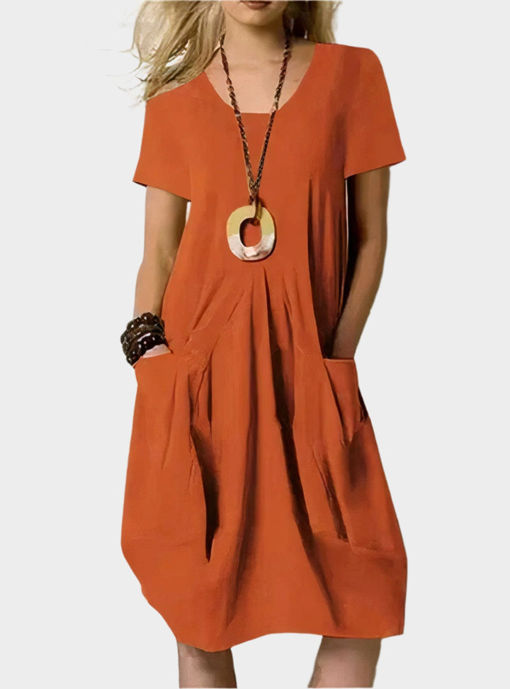 Airy Long Dress with Pockets Jasmine's Boutique Australia