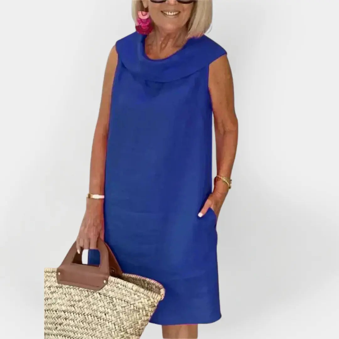 Dress with a Wrap Collar Jasmine's Boutique Australia