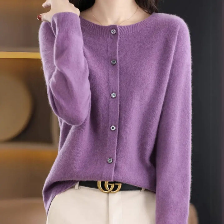 Rose Glow Button Cardigan Jasmine's Boutique Australia