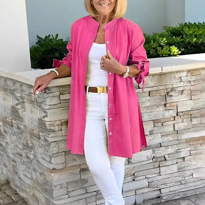 Radiance Flow Longline Shirt Jasmine's Boutique Australia