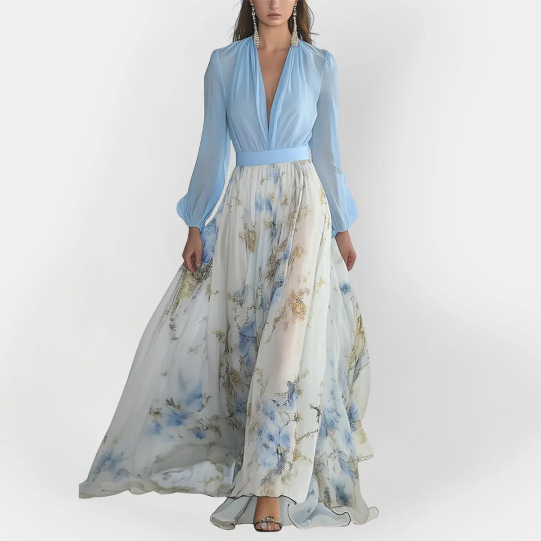 Maxi Dress with Floral Design Jasmine's Boutique Australia