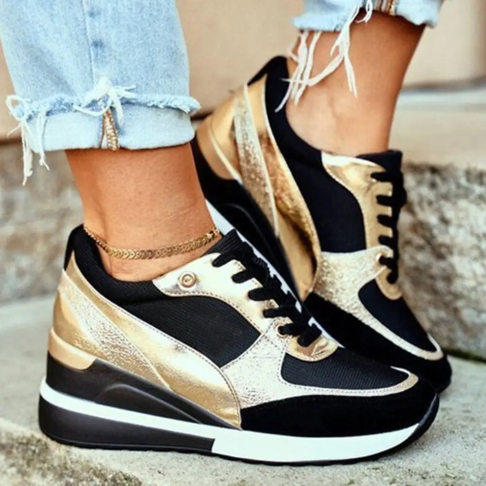 VogueLift Wedge Sneakers Jasmine's Boutique Australia