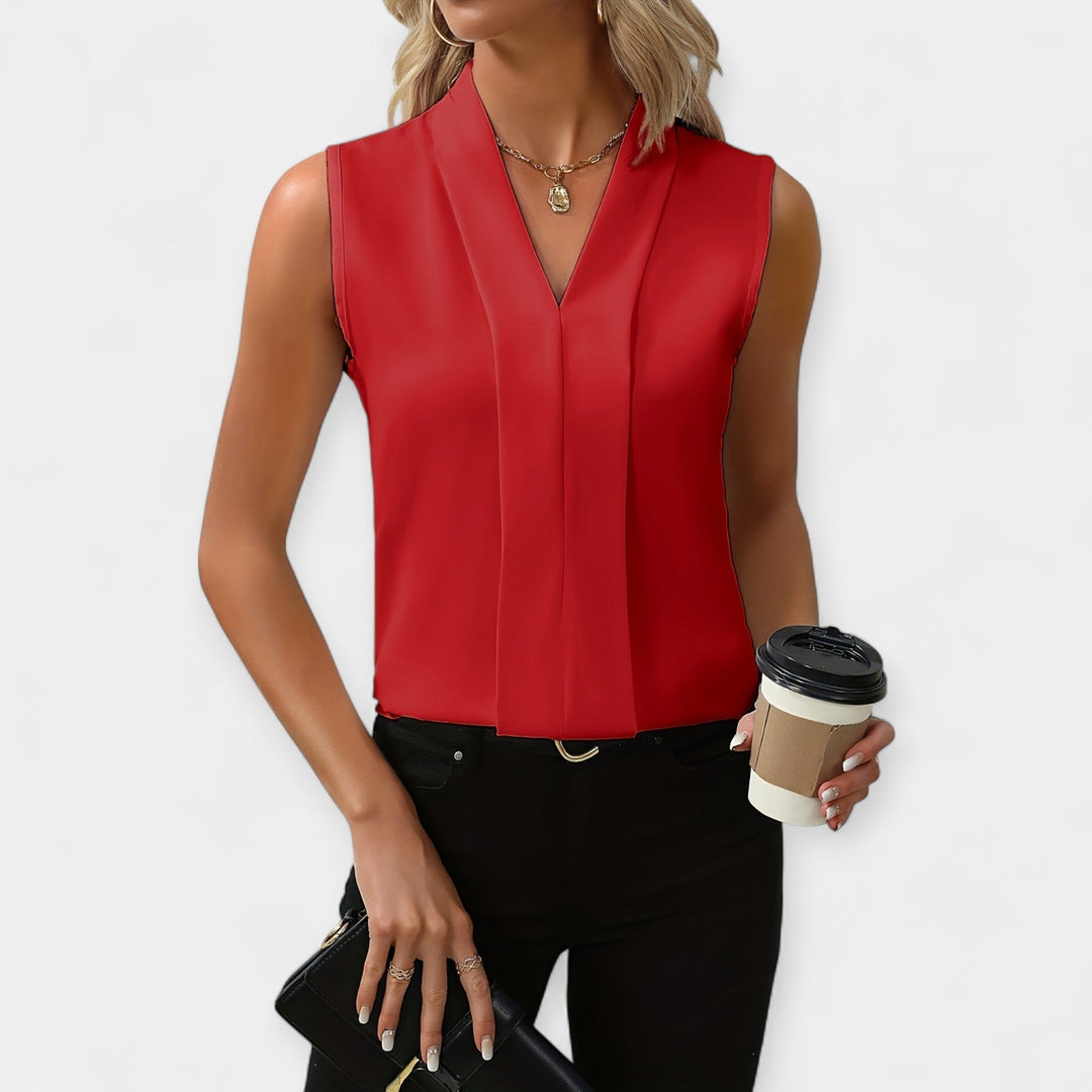 Classy Sleeveless Blouse Jasmine's Boutique Australia