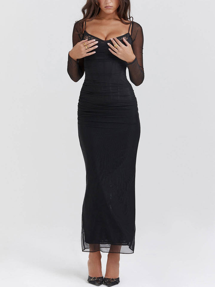 Black Off Shoulder Maxi Dress Jasmine's Boutique Australia