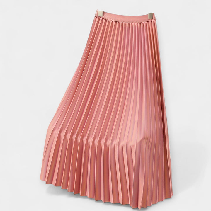 Long Pleated Satin Skirt Jasmine's Boutique Australia