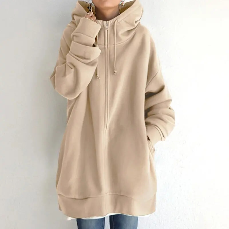 Cozy Neutral Oversized Hoodie Jasmine's Boutique Australia