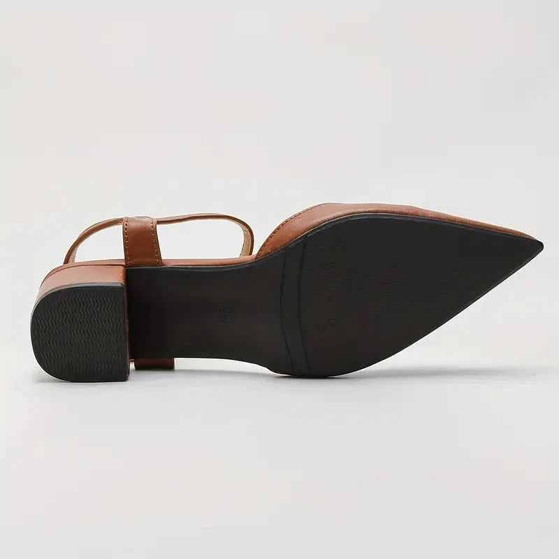 Zoe Block Heels  Liora Lane Boutique