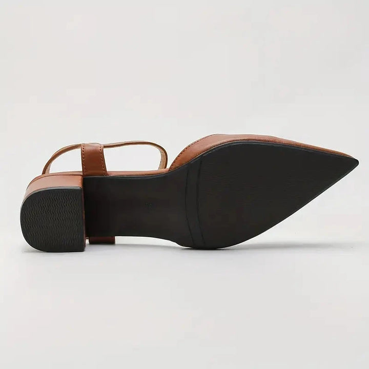 Zoe Block Heels  Liora Lane Boutique