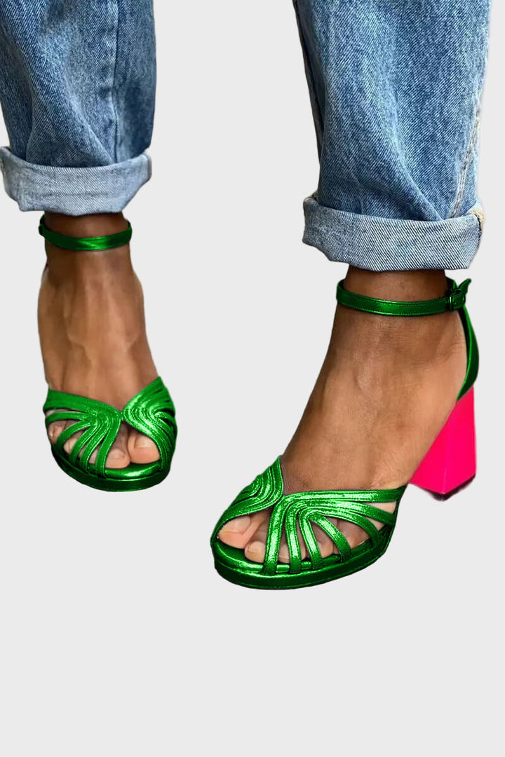 Lunaria Silver Radiance Heels Jasmine's Boutique Australia