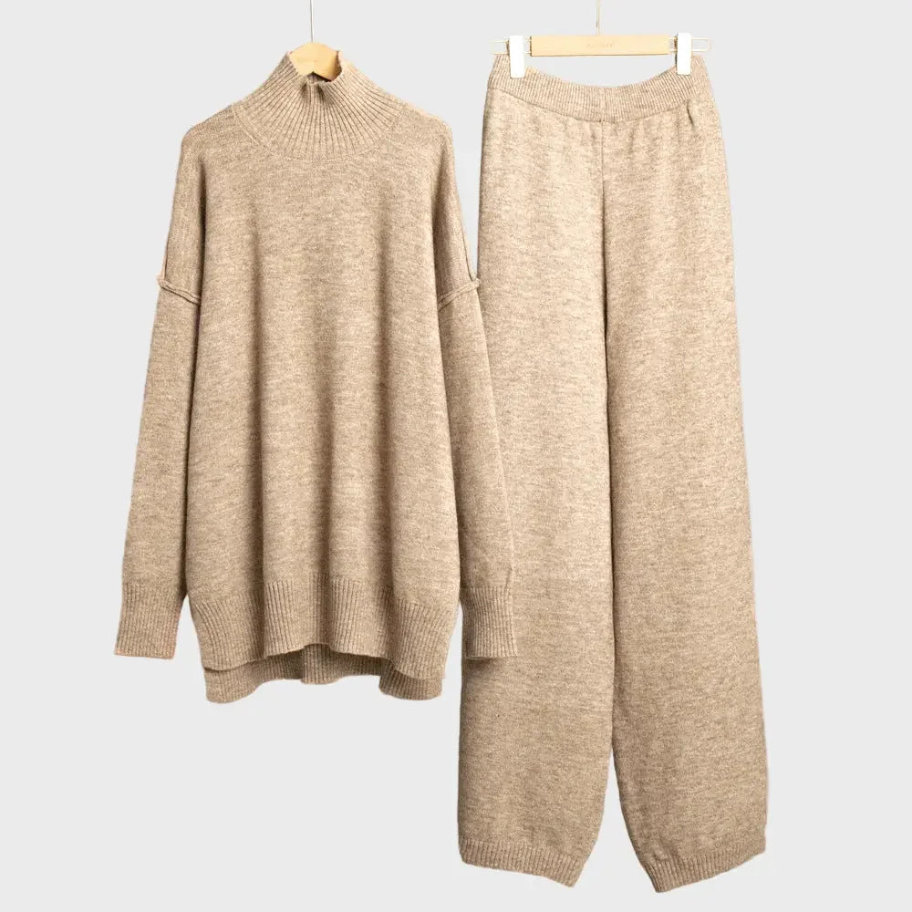 Cozy Neutral Knit Set Jasmine's Boutique Australia