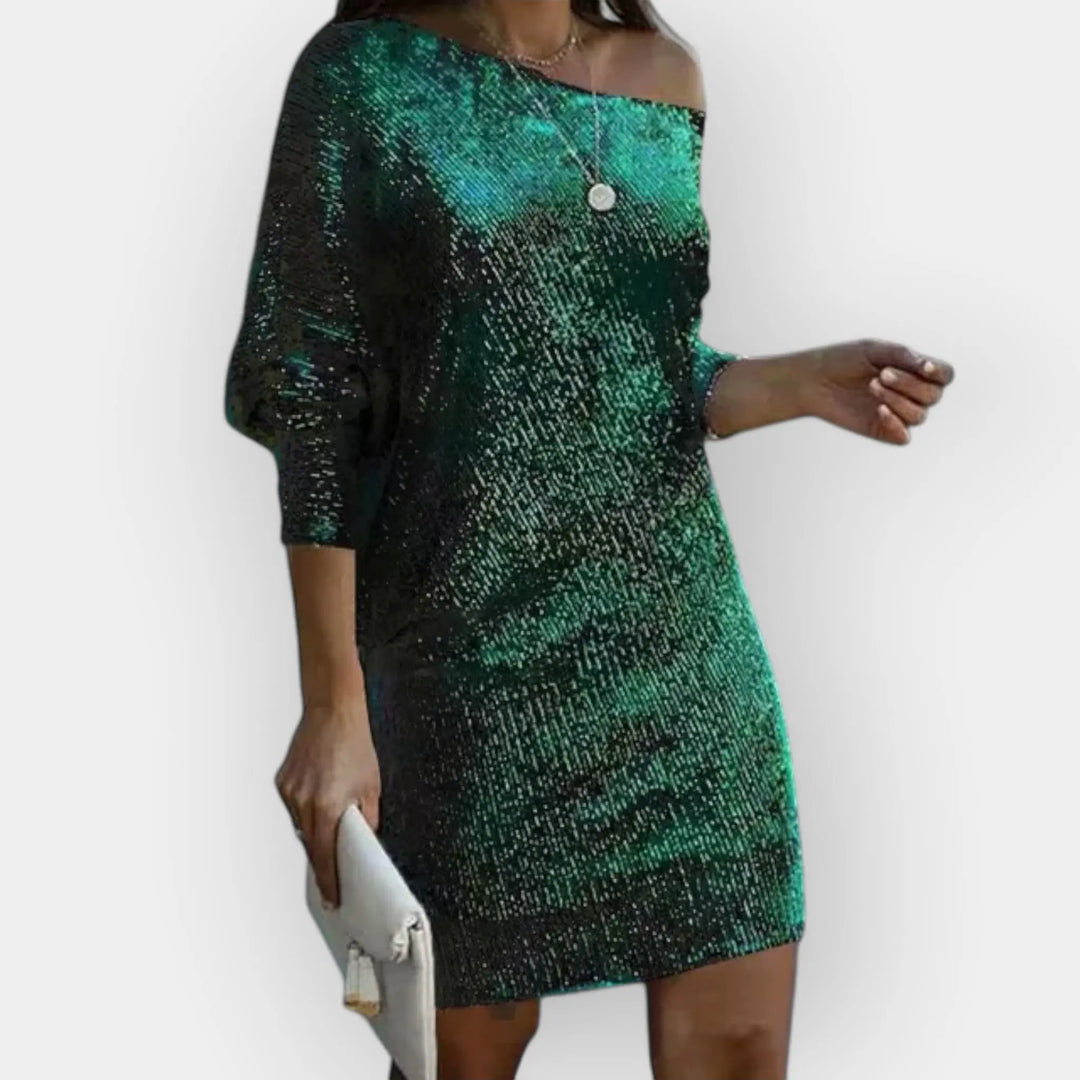Evening Dress with Sequins Jasmine's Boutique Australia