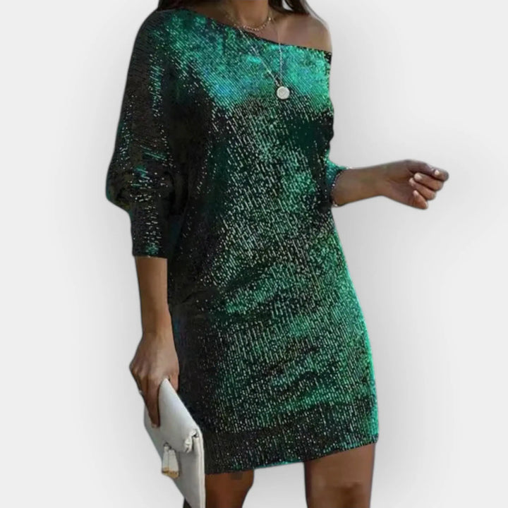Evening Dress with Sequins Jasmine's Boutique Australia
