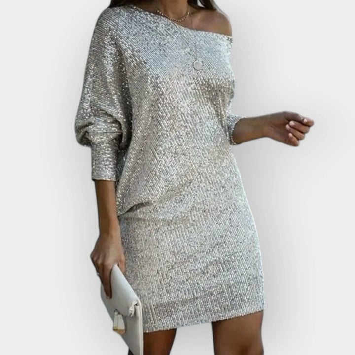 Evening Dress with Sequins Jasmine's Boutique Australia