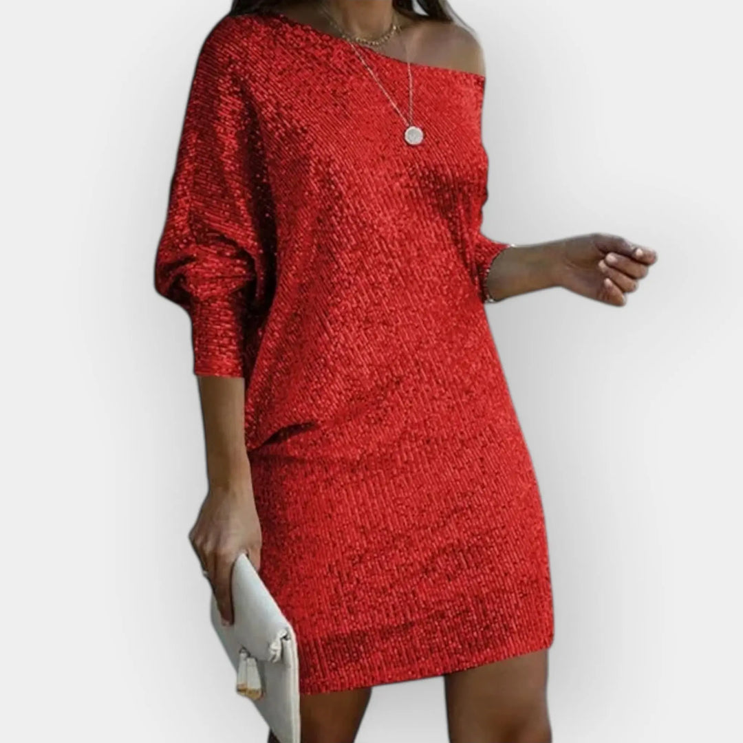 Evening Dress with Sequins Jasmine's Boutique Australia
