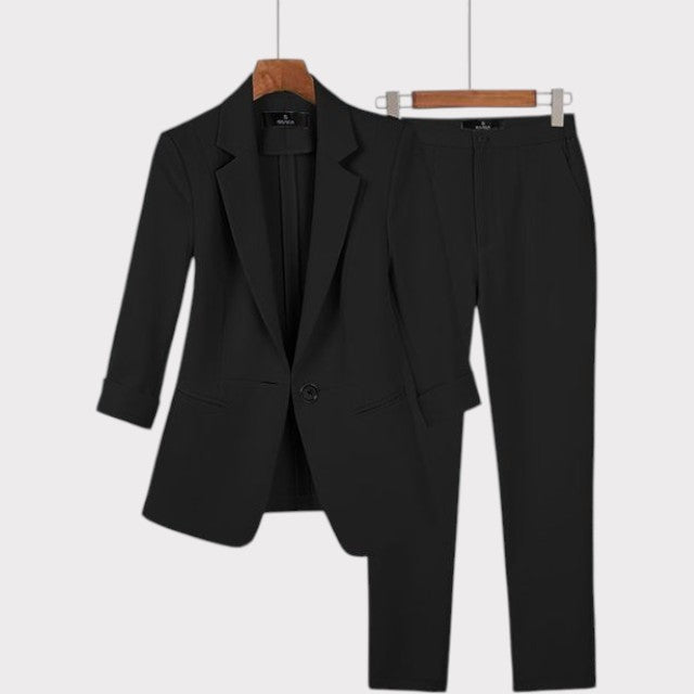 Midnight Elegance Blazer Set Jasmine's Boutique Australia