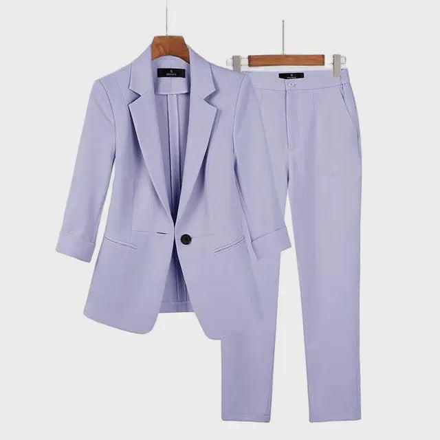 PowerMove Tailored Pantsuit Set Jasmine's Boutique Australia