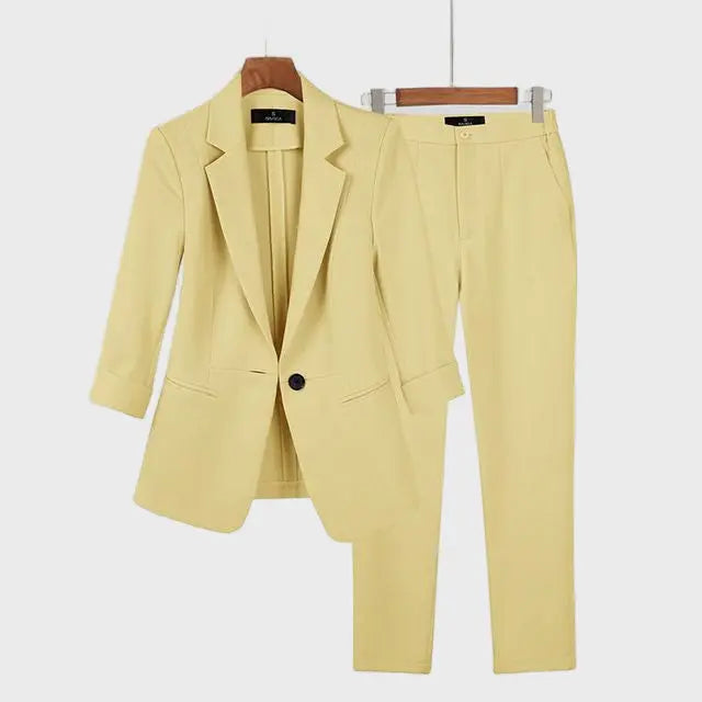 PowerMove Tailored Pantsuit Set Jasmine's Boutique Australia