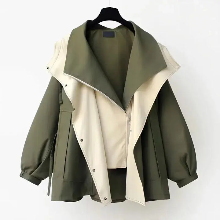 Contrast Lapel Street Jacket Jasmine's Boutique Australia