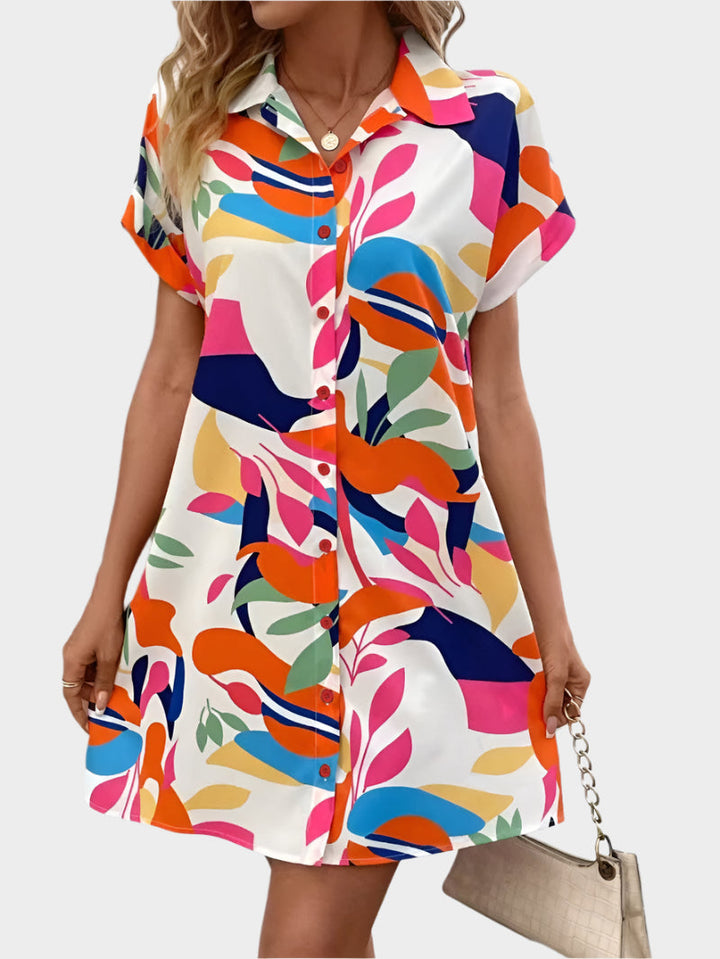 Shirt Dress with Print Jasmine's Boutique Australia