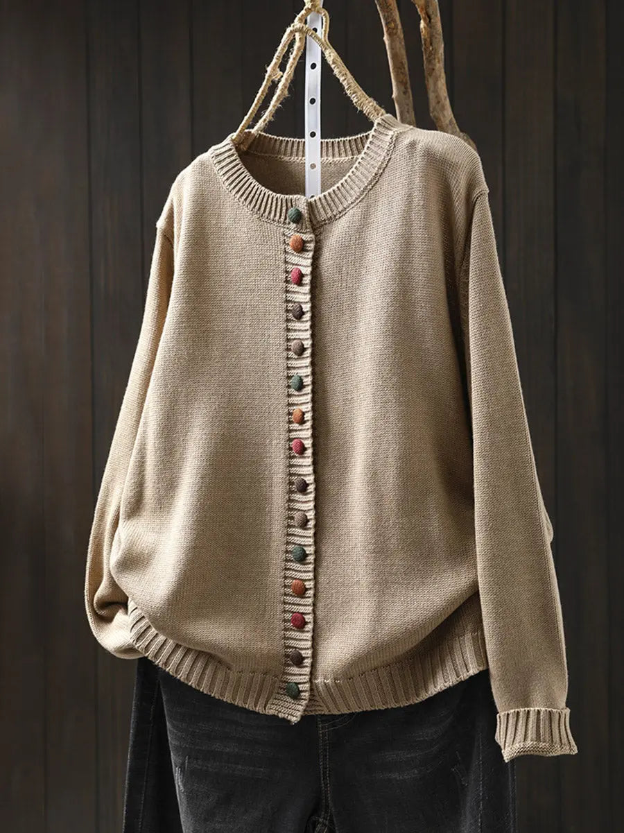 Rustic Charm Button Cardigan Jasmine's Boutique Australia
