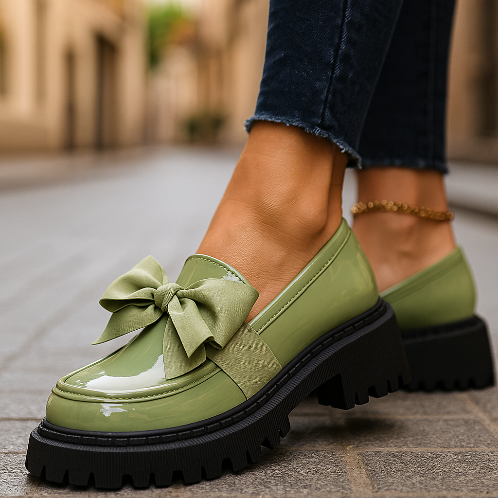 Loraine Platform Shoes  Liora Lane Boutique  Green / 11.5 79.99