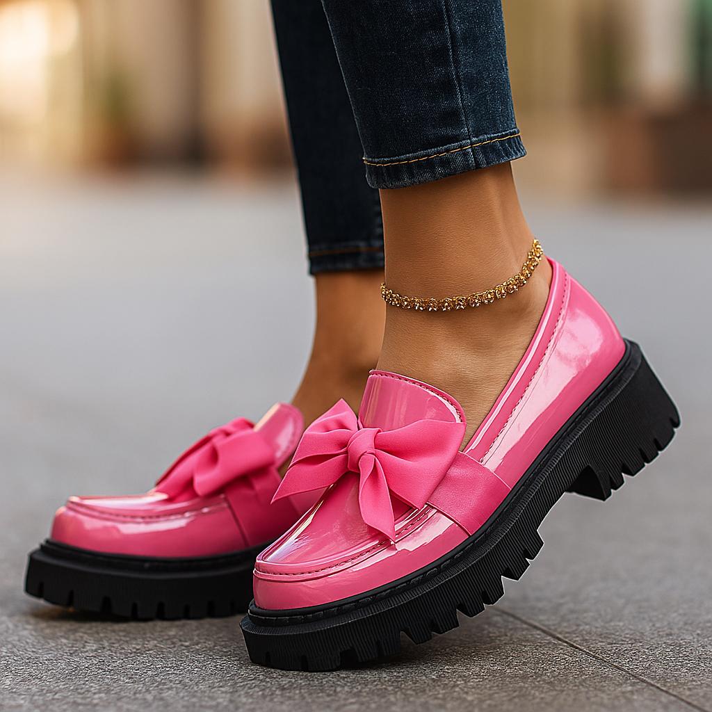 Loraine Platform Shoes  Liora Lane Boutique  Pink / 11.5 79.99