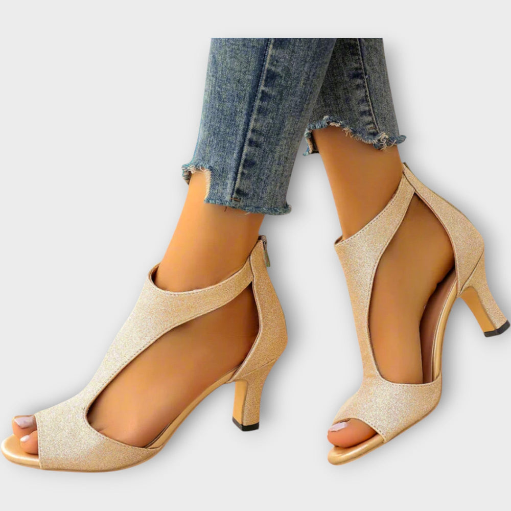 Elegant and Comfortable Heeled Sandals Jasmine's Boutique Australia