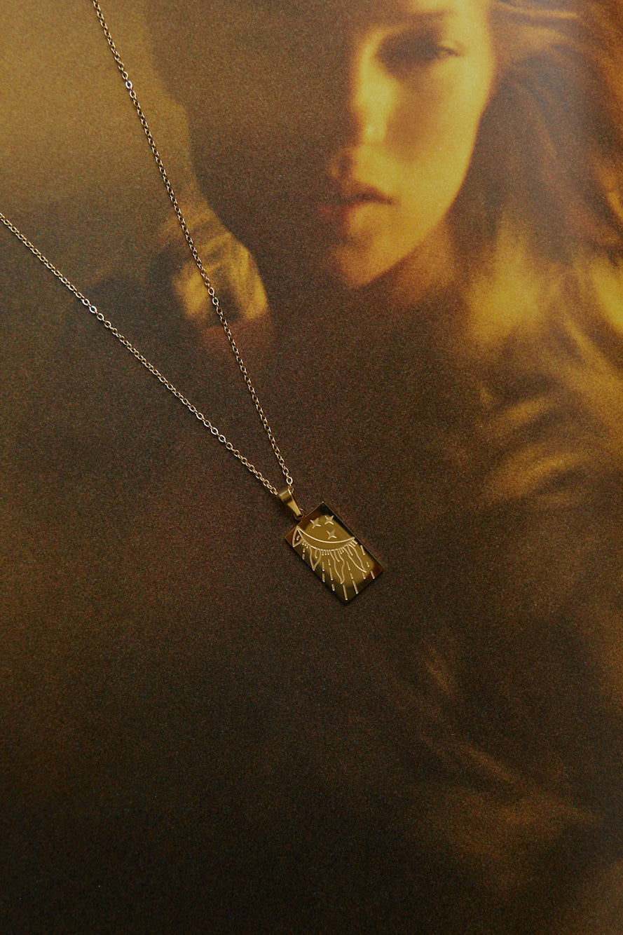 18 Karat Gold-Plated Necklace Sunrising Gold Jasmine's Boutique Australia