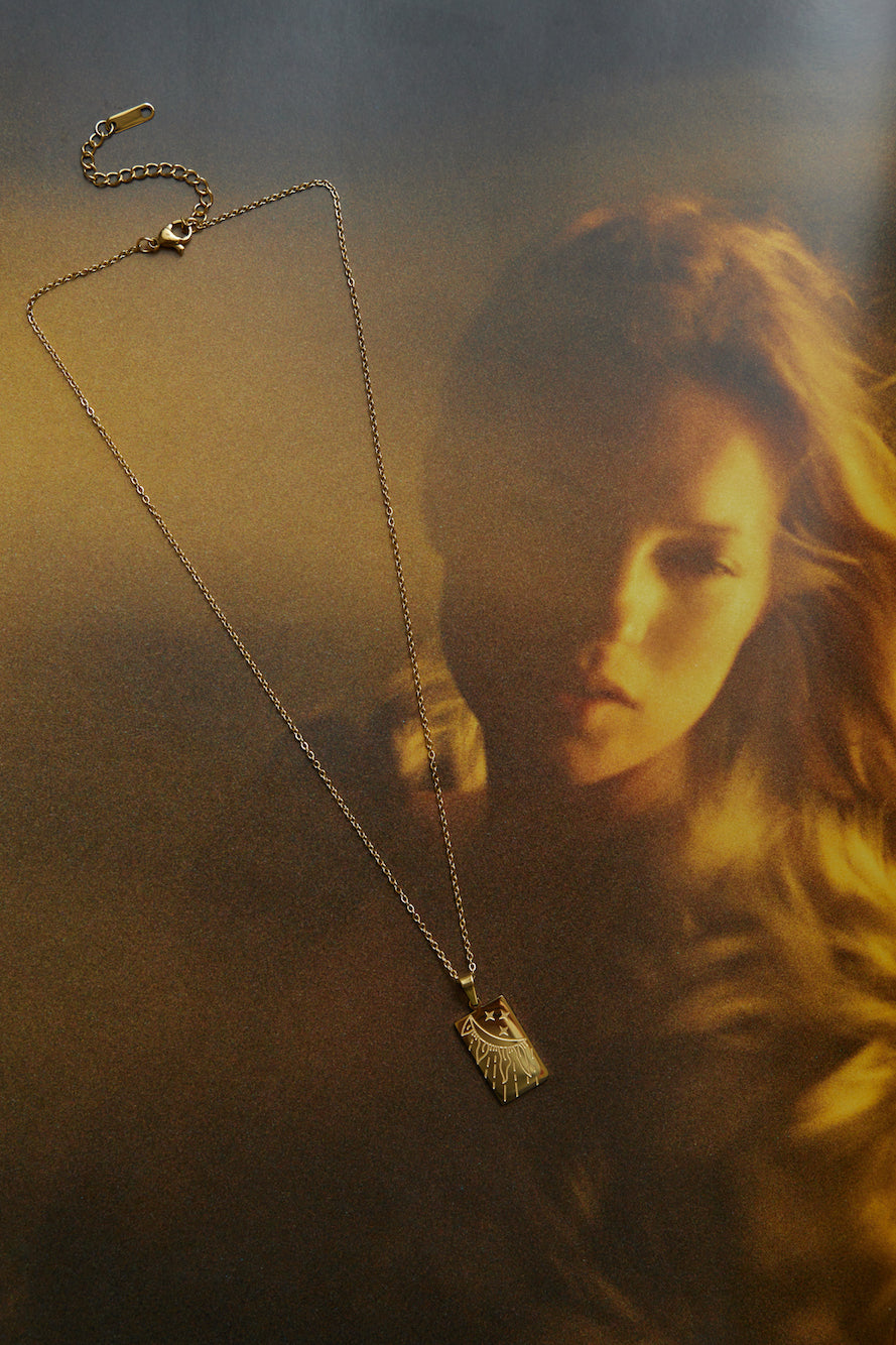 18 Karat Gold-Plated Necklace Sunrising Gold Jasmine's Boutique Australia