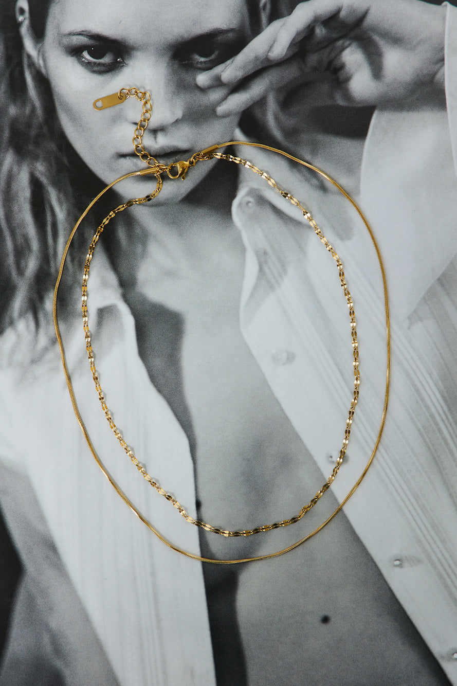18 Karat Gold Plated Spectral Of Light Necklace Jasmine's Boutique Australia