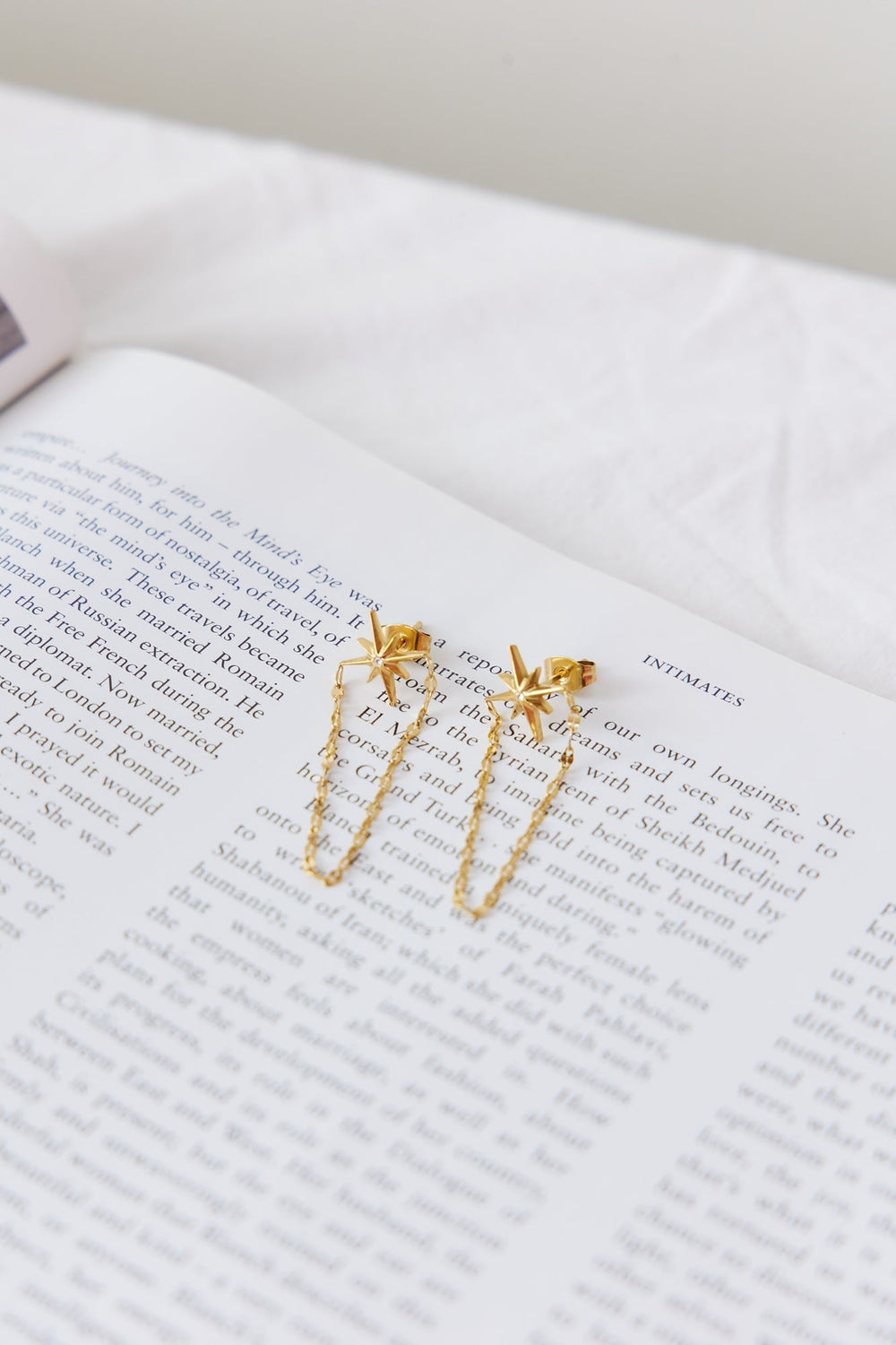 18 Karat Gold-Plated Star Earrings Jasmine's Boutique Australia
