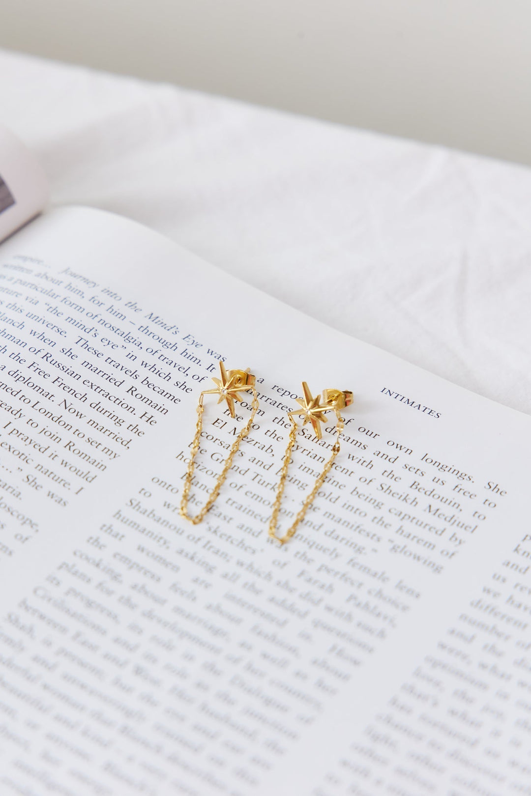 18 Karat Gold-Plated Star Earrings Jasmine's Boutique Australia