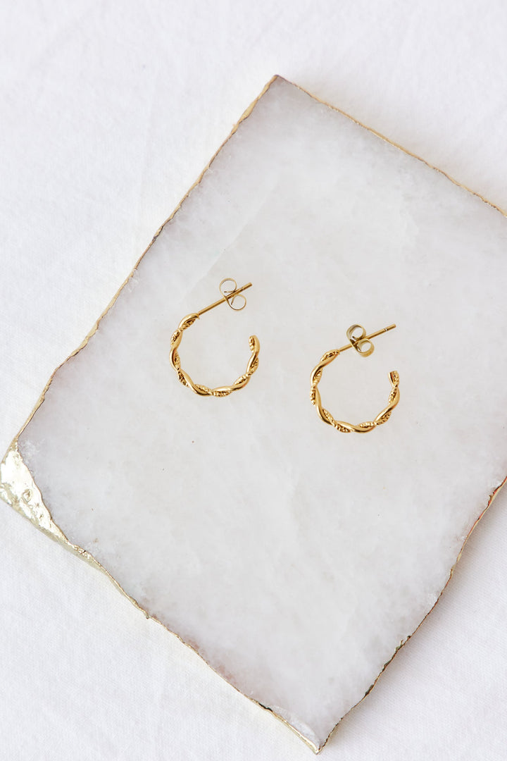 18-Karat Gold-Plated Angelic Earrings Jasmine's Boutique Australia