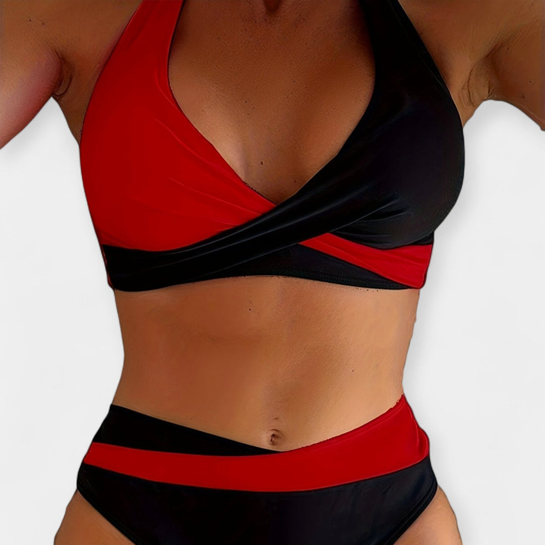 Bikini with Cross Neckline Jasmine's Boutique Australia