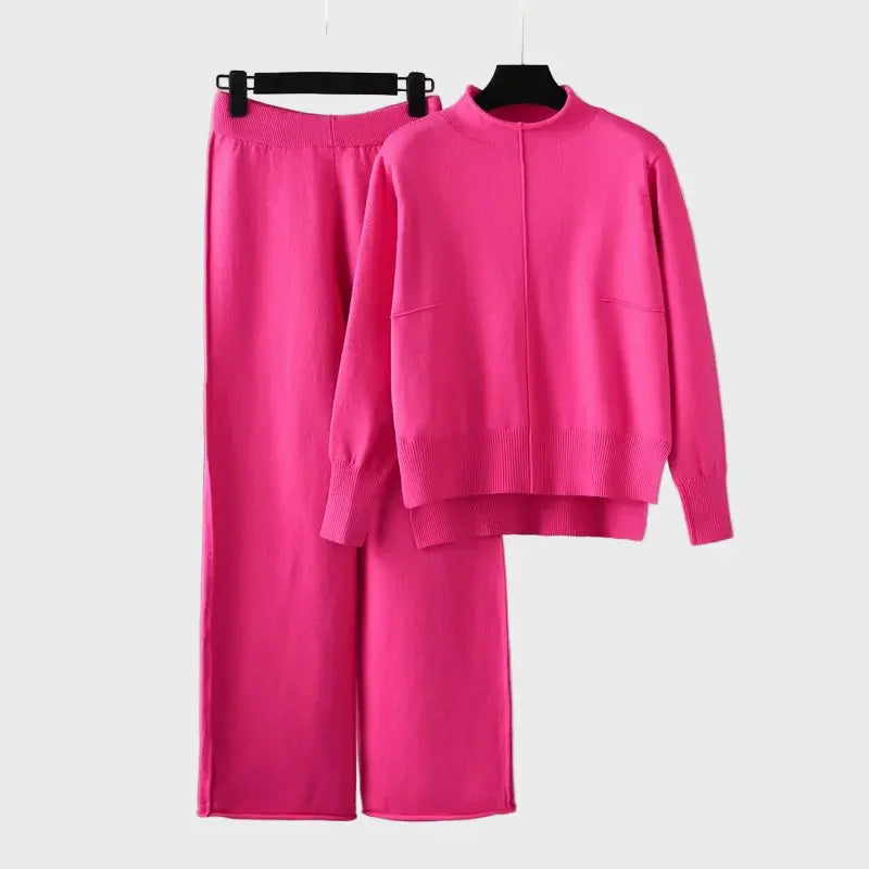 Cozy Knit Two-Piece Lounge Set Jasmine's Boutique Australia