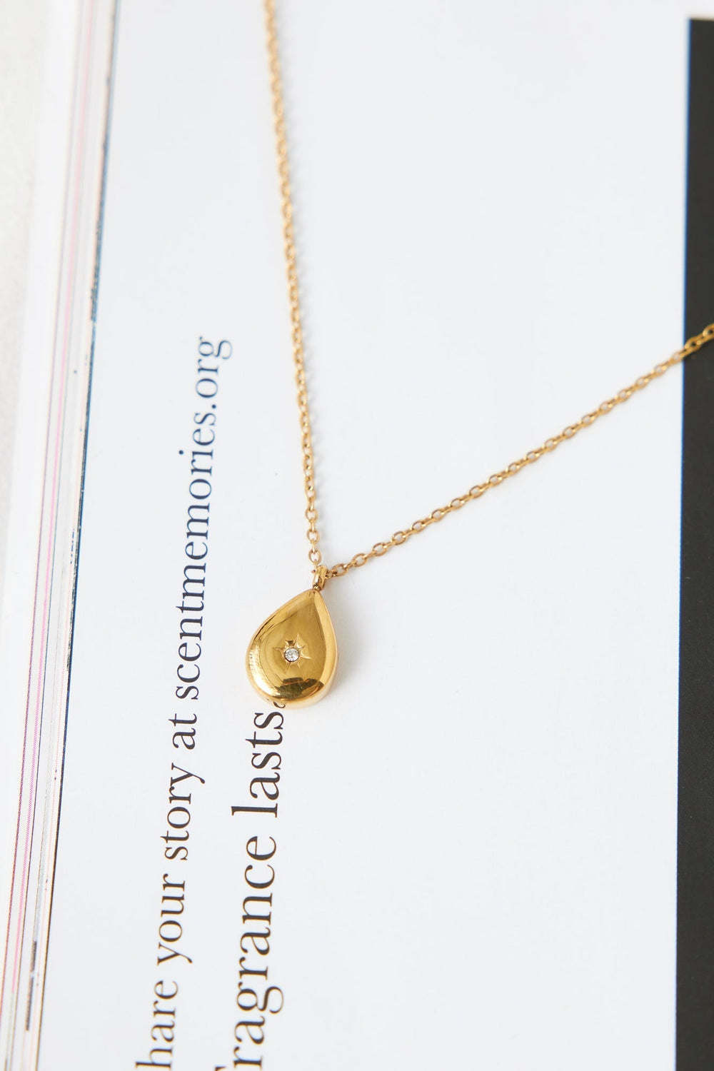 18 Karat Necklace with Shiny Horizons Jasmine's Boutique Australia