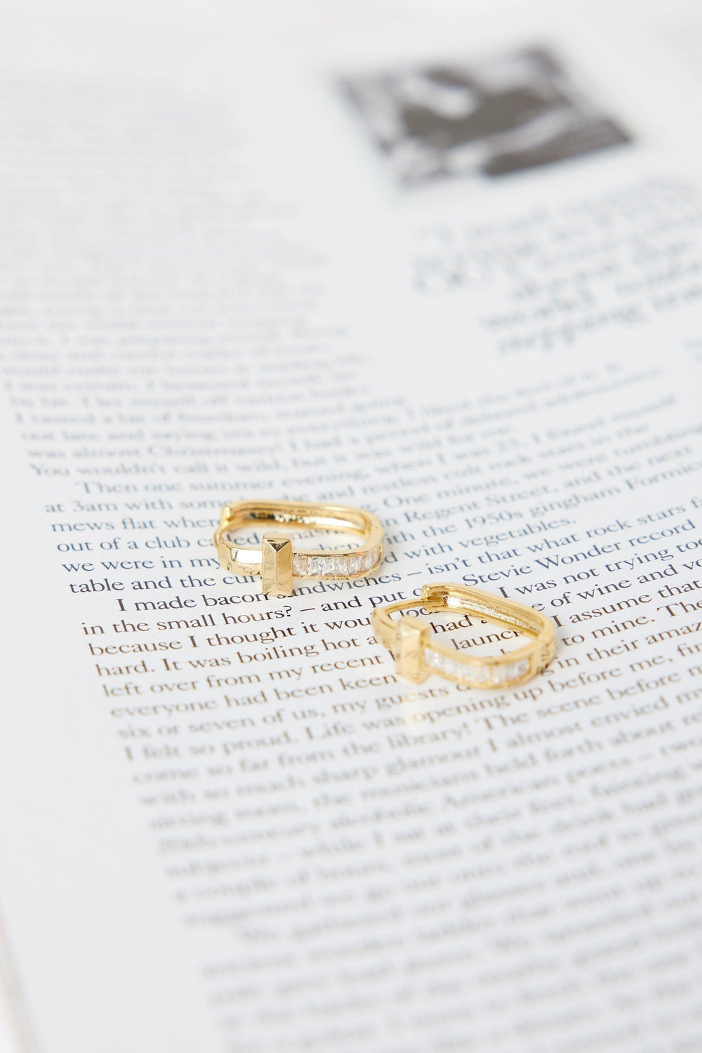 14 Karat Gold-Plated Hoop Earrings Jasmine's Boutique Australia