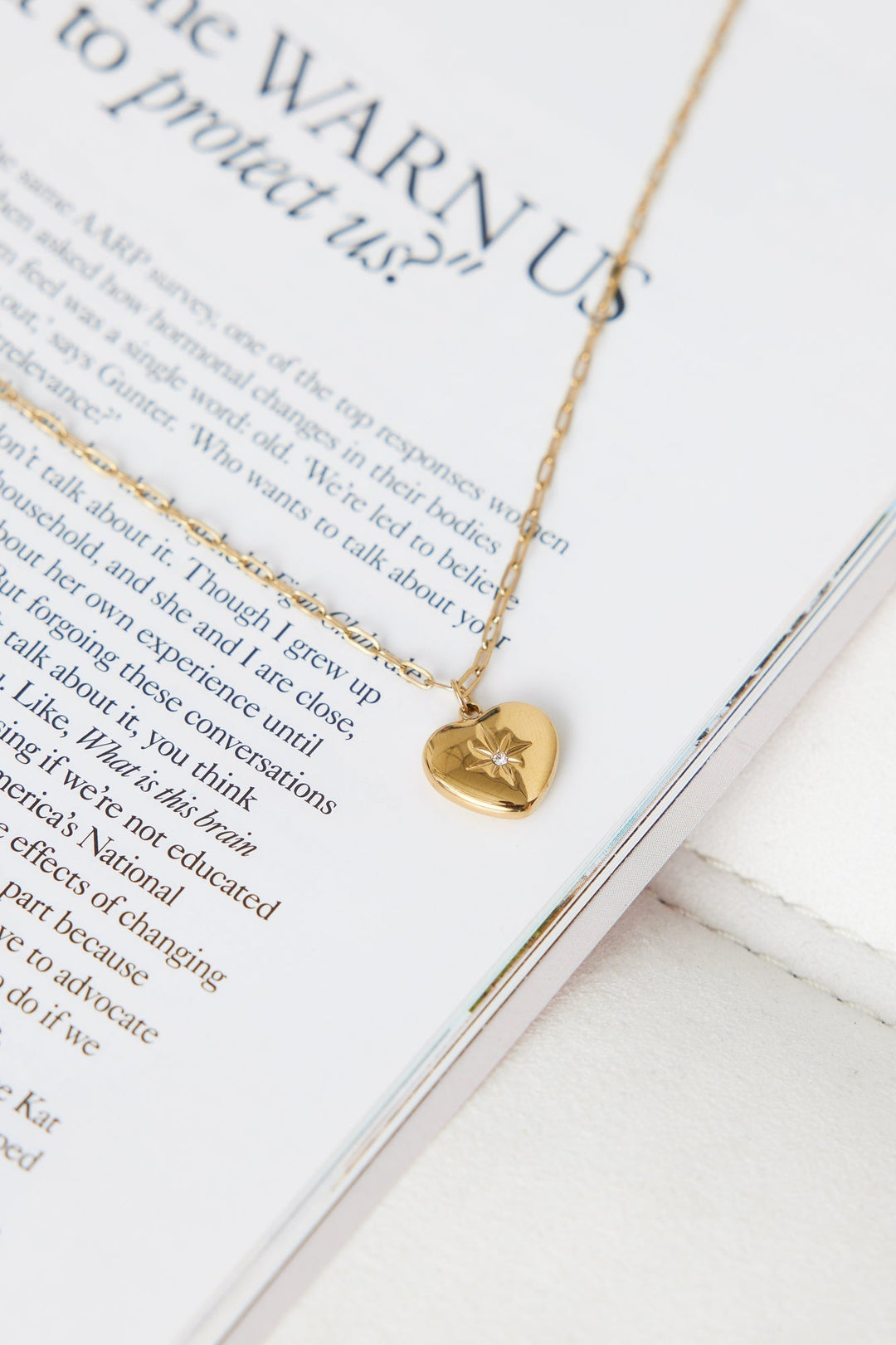 18-Carat Gold Star Necklace Jasmine's Boutique Australia