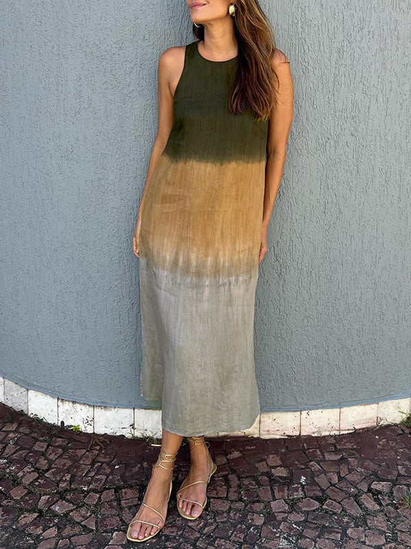 Aurelia™ | Elegant Dress with Natural Print Jasmine's Boutique Australia