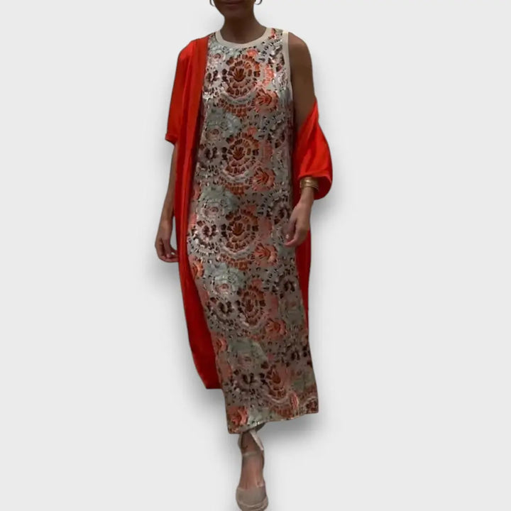 Maxi Dress with Cardigan Jasmine's Boutique Australia