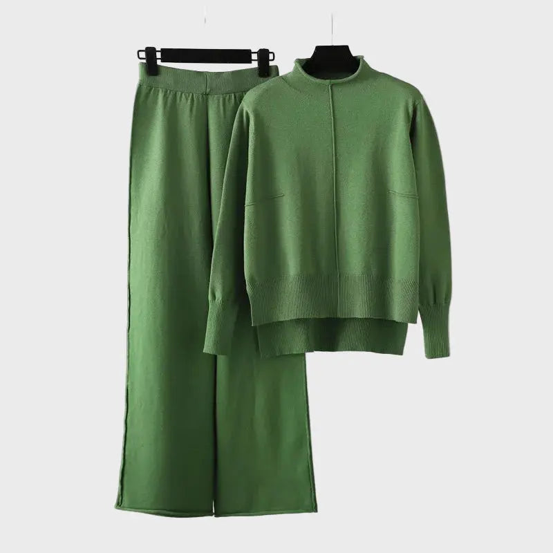 Cozy Knit Two-Piece Lounge Set Jasmine's Boutique Australia