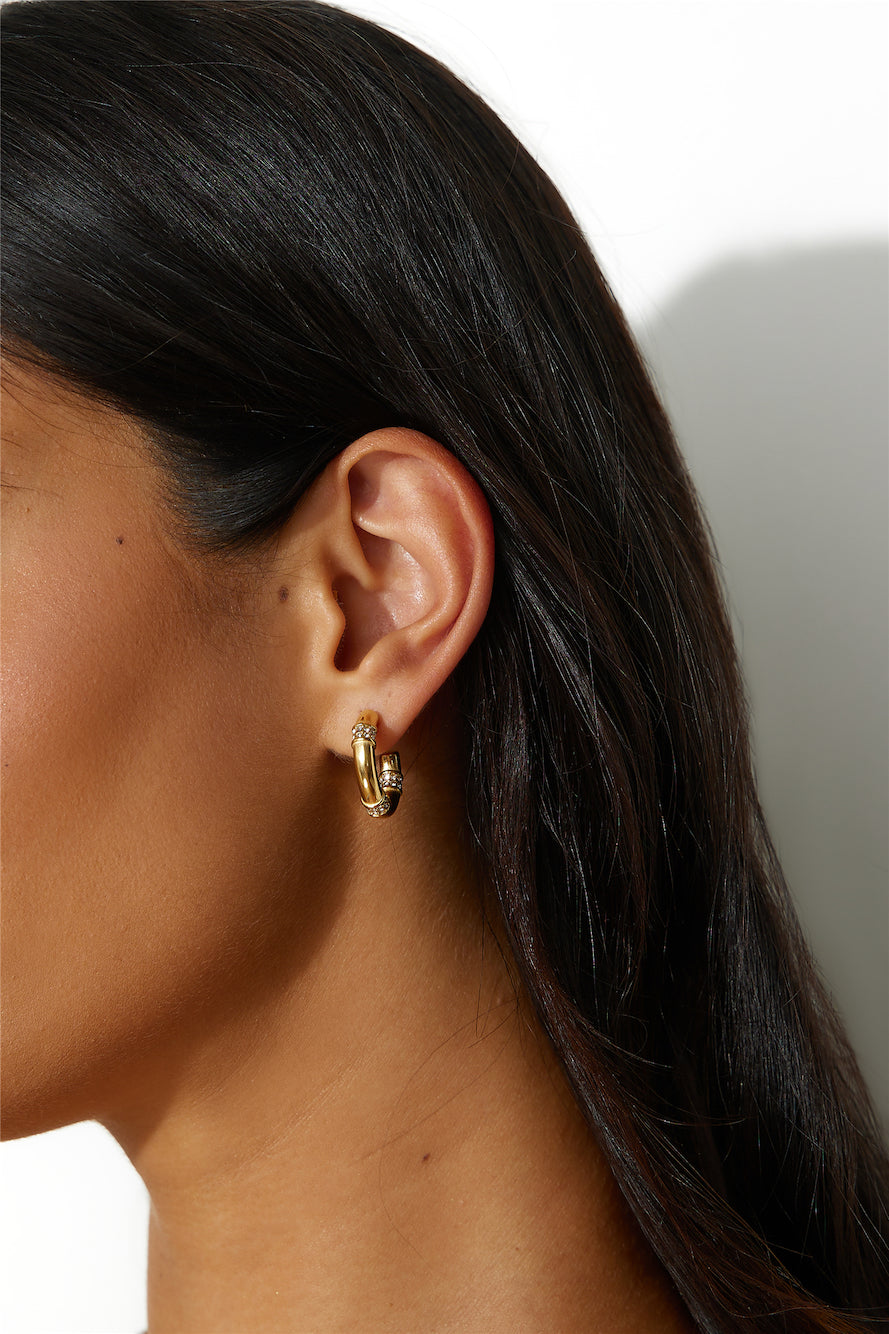 18 Karat Gold with Elegant Hoops Jasmine's Boutique Australia