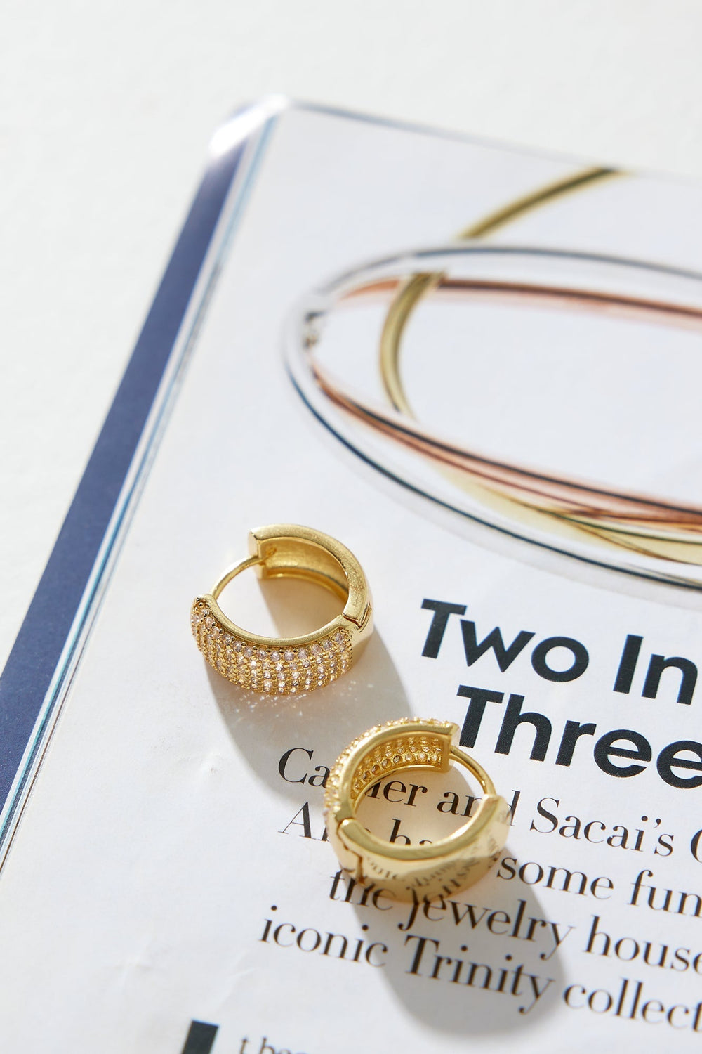 18-Carat Gold-Plated Hoop Earrings Jasmine's Boutique Australia