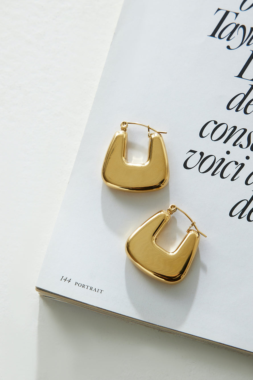 18 Karat Gold Plated Earrings Jasmine's Boutique Australia