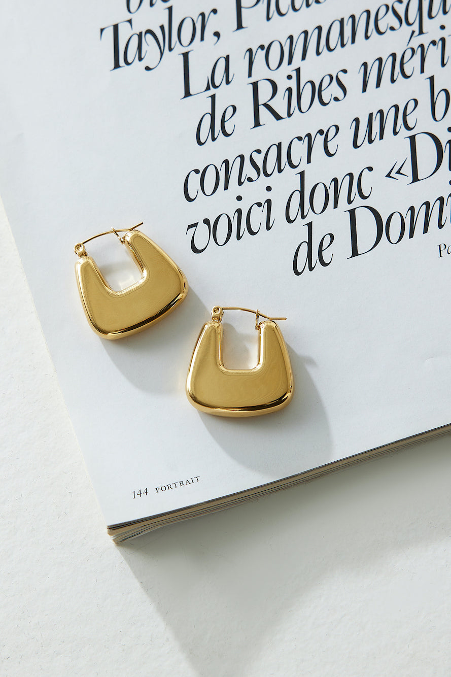 18 Karat Gold Plated Earrings Jasmine's Boutique Australia