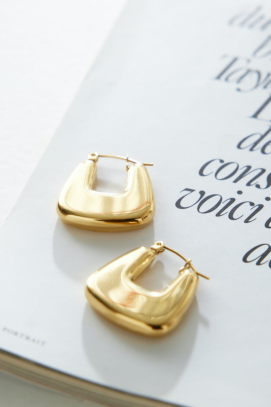 18 Karat Gold Plated Earrings Jasmine's Boutique Australia