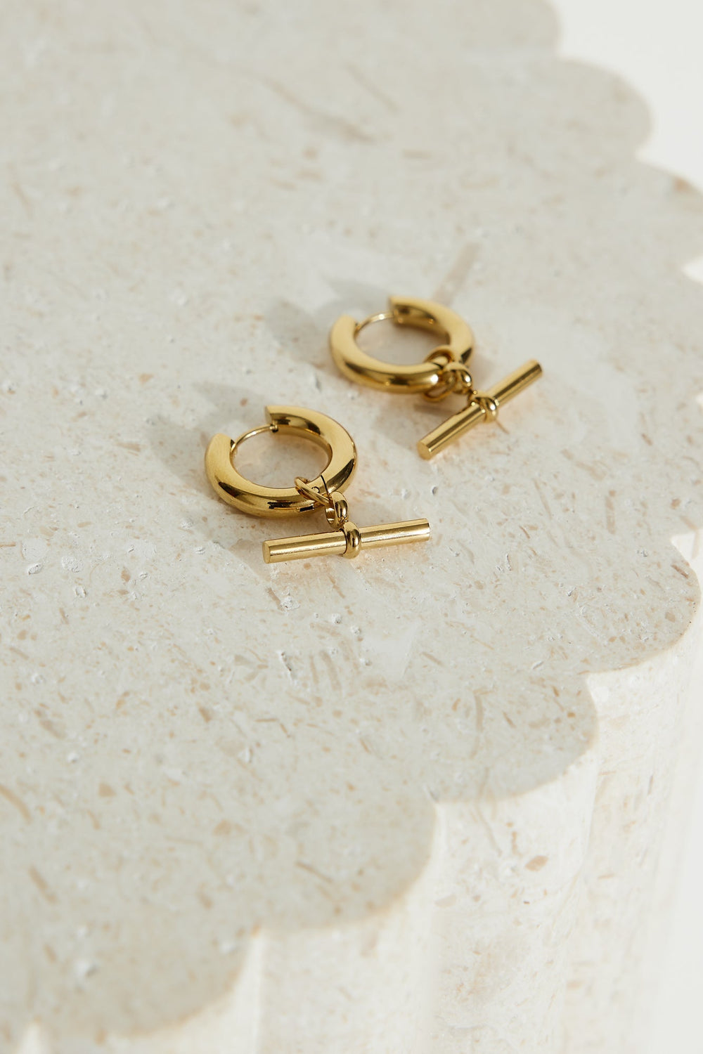 Classic 18-Carat Gold Plated Earrings Jasmine's Boutique Australia