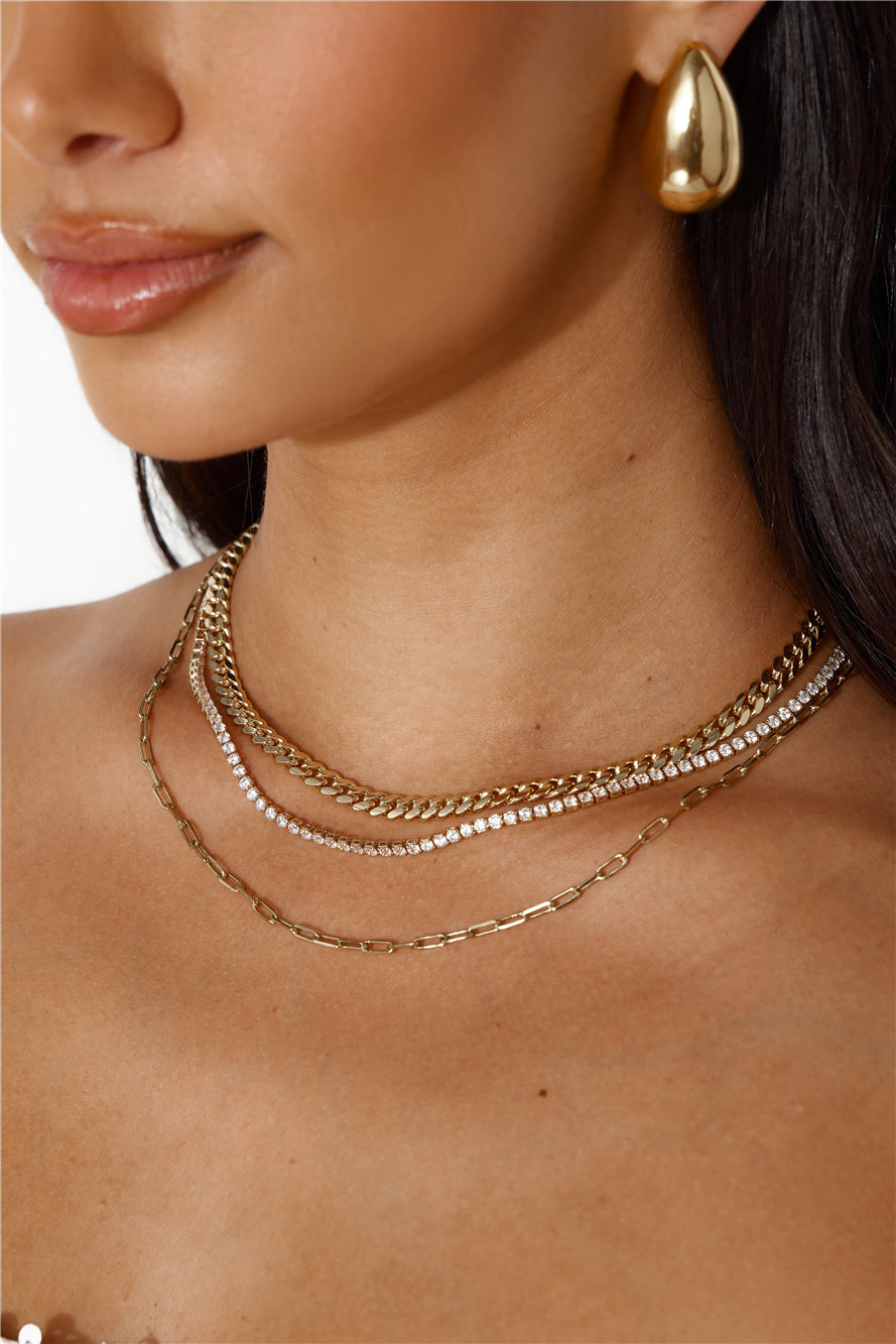 18-Carat Gold Plated Necklace Jasmine's Boutique Australia