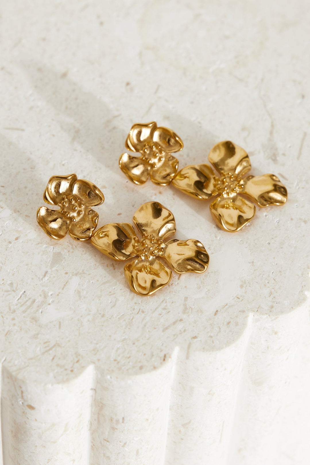 18 Karat Gold-Plated Forest Earrings Jasmine's Boutique Australia