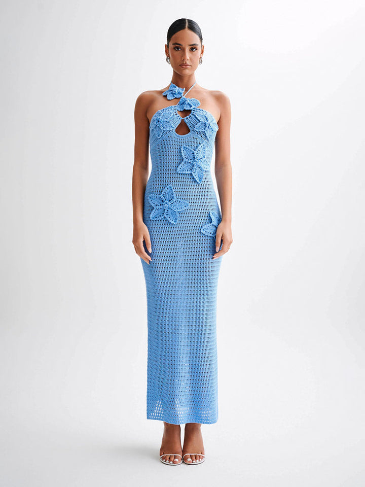 Kyla Floral Crochet Maxi Dress Jasmine's Boutique Australia